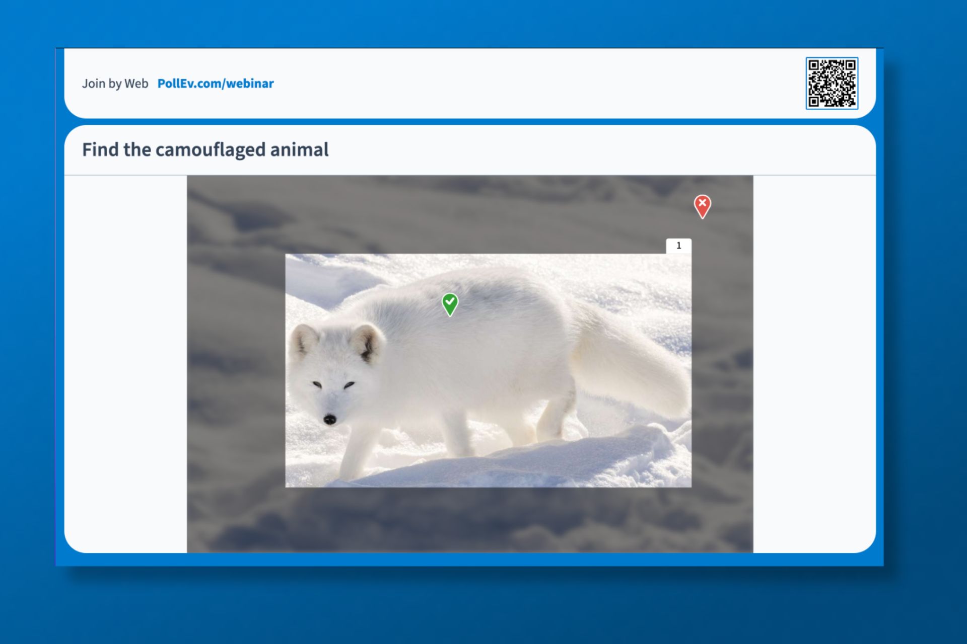 screenshot of Poll Everywhere
